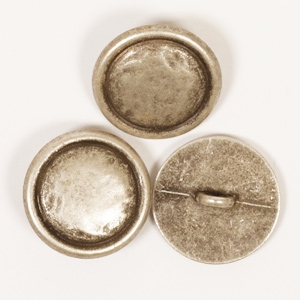 Knapp Lopp sølv 20 mm