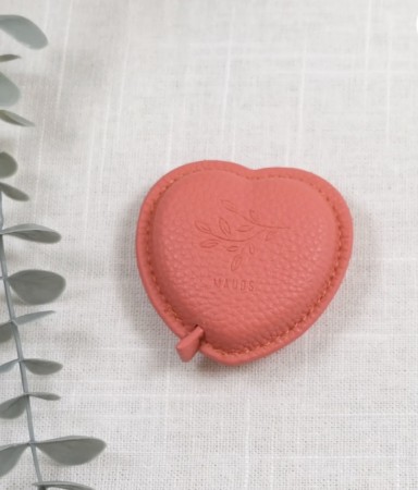 Hjertemålebånd Lyserød